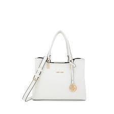 Lavie Elanza Women's Handbag – White